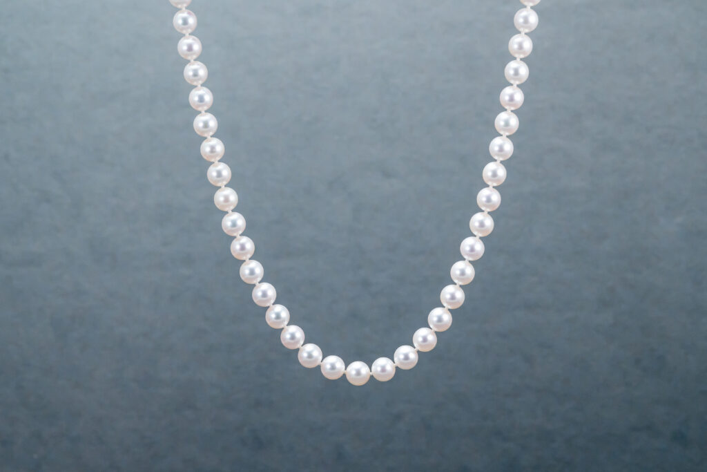 A necklace made up of Cultured Pearls