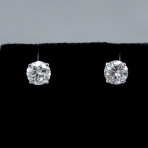 Another set of 14k White Gold Diamond stud earrings 