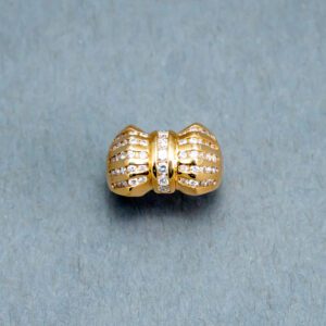 Gold Cartier bomb ring 