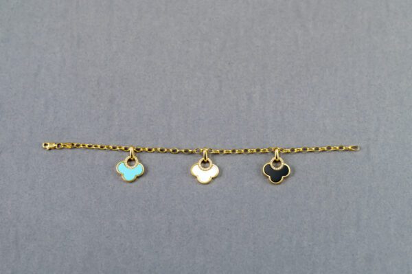 14K Yellow Gold Charm Bracelet