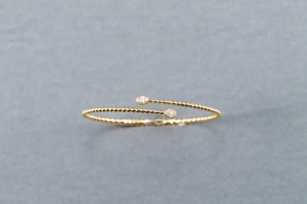 14K Yellow Gold Diamond Bracelet