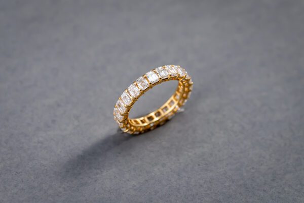 18k Yellow Gold Diamond Eternity Band