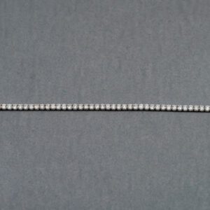 14k White Gold Diamond Tennis Bracelet