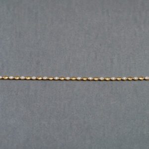 14k Yellow Gold Diamond Bracelet