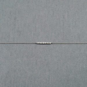 14K White Gold Diamond Bracelet