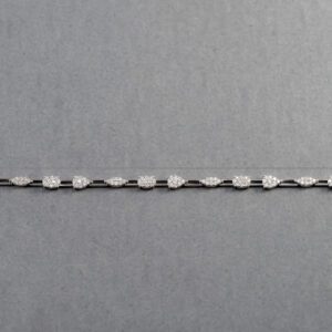 14k White Gold Diamond Bracelet